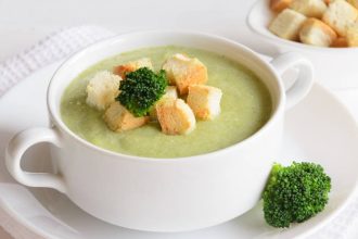 Σούπα μπρόκολο βελουτέ