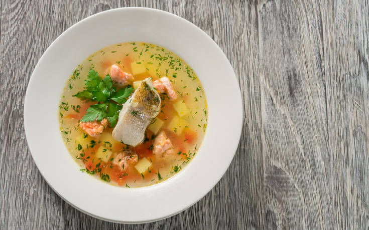 Νόστιμη ψαρόσουπα