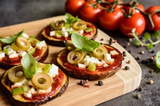 Πιτσάκια μελιτζάνας