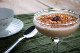 Πανακότα με σοκολάτα και εσπρέσο