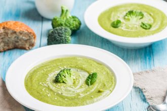 Βελουτέ σούπα μπρόκολο