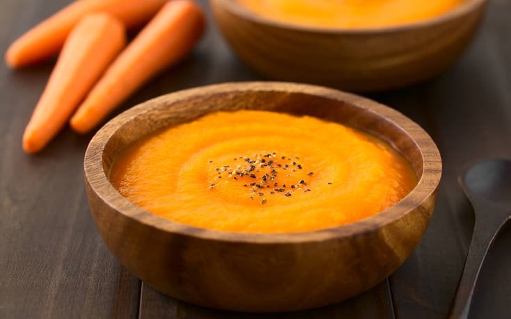 Καροτόσουπα βελουτέ