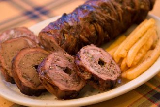 Κοκορέτσι στη λαδόκολλα