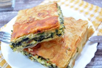 Νηστίσιμη σπιτική σπανακόπιτα