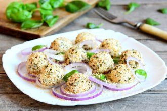 Αλμυρές τρούφες με τυρί κρέμα