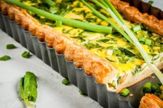 Κις λορέν με σπανάκι