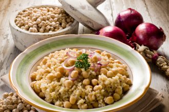 Ριζότο με ρεβίθια