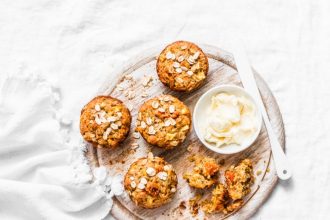 Light μάφιν με βρώμη