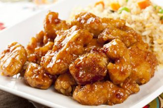 Κοτόπουλο με πορτοκάλι