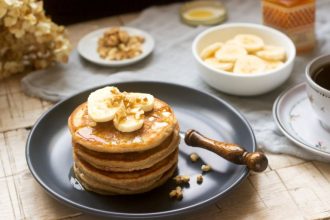 Pancakes από γιαούρτι