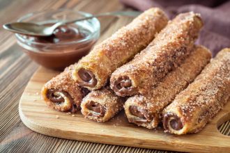 Γαλλικά τοστ με πραλίνα