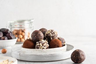 Energy balls με σοκολάτα και πορτοκάλι