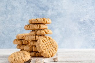 Μπισκότα με φυστικοβούτυρο