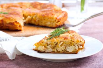 Κοτόπιτα με τυριά