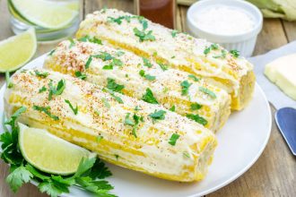 Καλαμπόκι στο φούρνο με παρμεζάνα