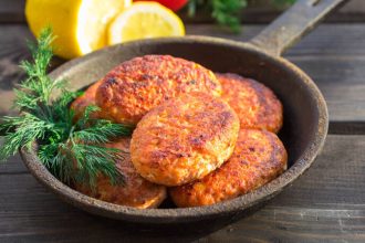 Μπιφτέκια σολομού