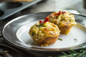 Μάφιν με γέμιση κολοκύθι