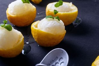 Σπιτική γρανίτα λεμόνι