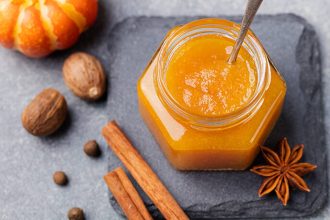 Σπιτική μαρμελάδα κολοκύθα με τζίντζερ