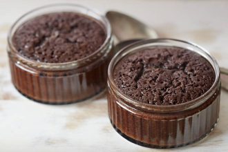 Σουφλέ με κάστανα και σοκολάτα