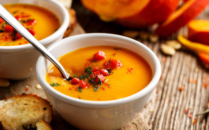 Βελουτέ σούπα λαχανικών