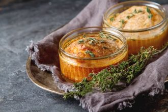 Αφράτα αλμυρά σουφλέ με λαχανικά