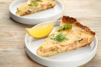 Κις λορέν με σολομό