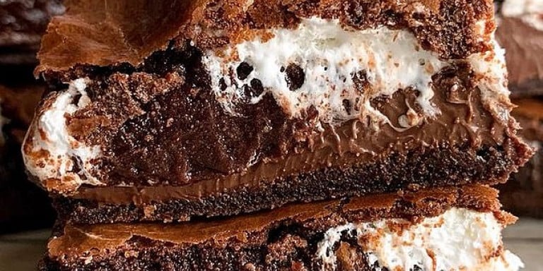 Viral συνταγή για το καλύτερο brownie με marshmallow