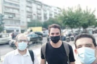 Έξω από Εφετείο και ο Μαρίνος Σκανδάμης