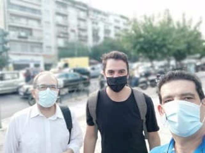 Έξω από Εφετείο και ο Μαρίνος Σκανδάμης