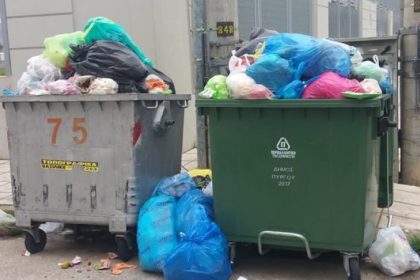 Χωρίς αποκομιδή απορριμμάτων την Τρίτη λόγω απεργίας