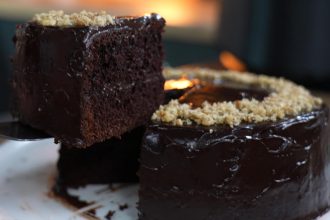 Σοκολατένια τούρτα στο Air fryer