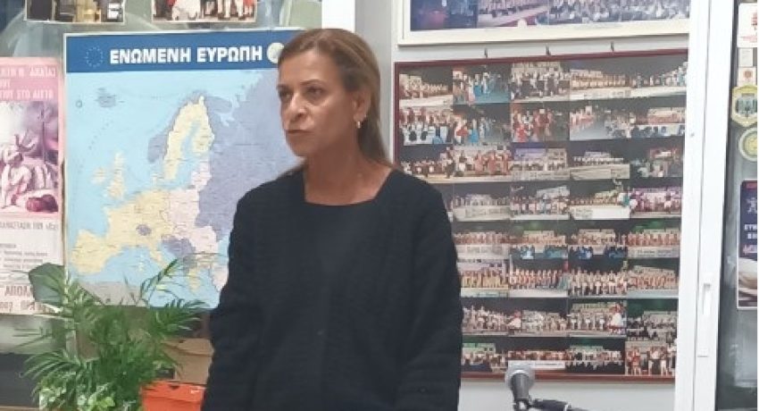 Η Κατερίνα Σολωμού μίλησε σε εκδήλωση για καρκίνο μαστού ΦΩΤΟ