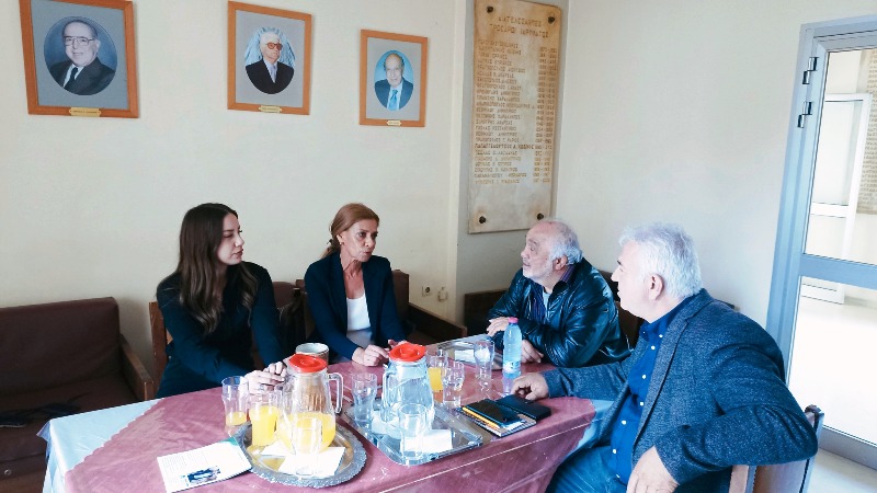 Σε Καραμανδάνειο και Κωνσταντοπούλειο η Κατερίνα Σολωμού (ΦΩΤΟ)