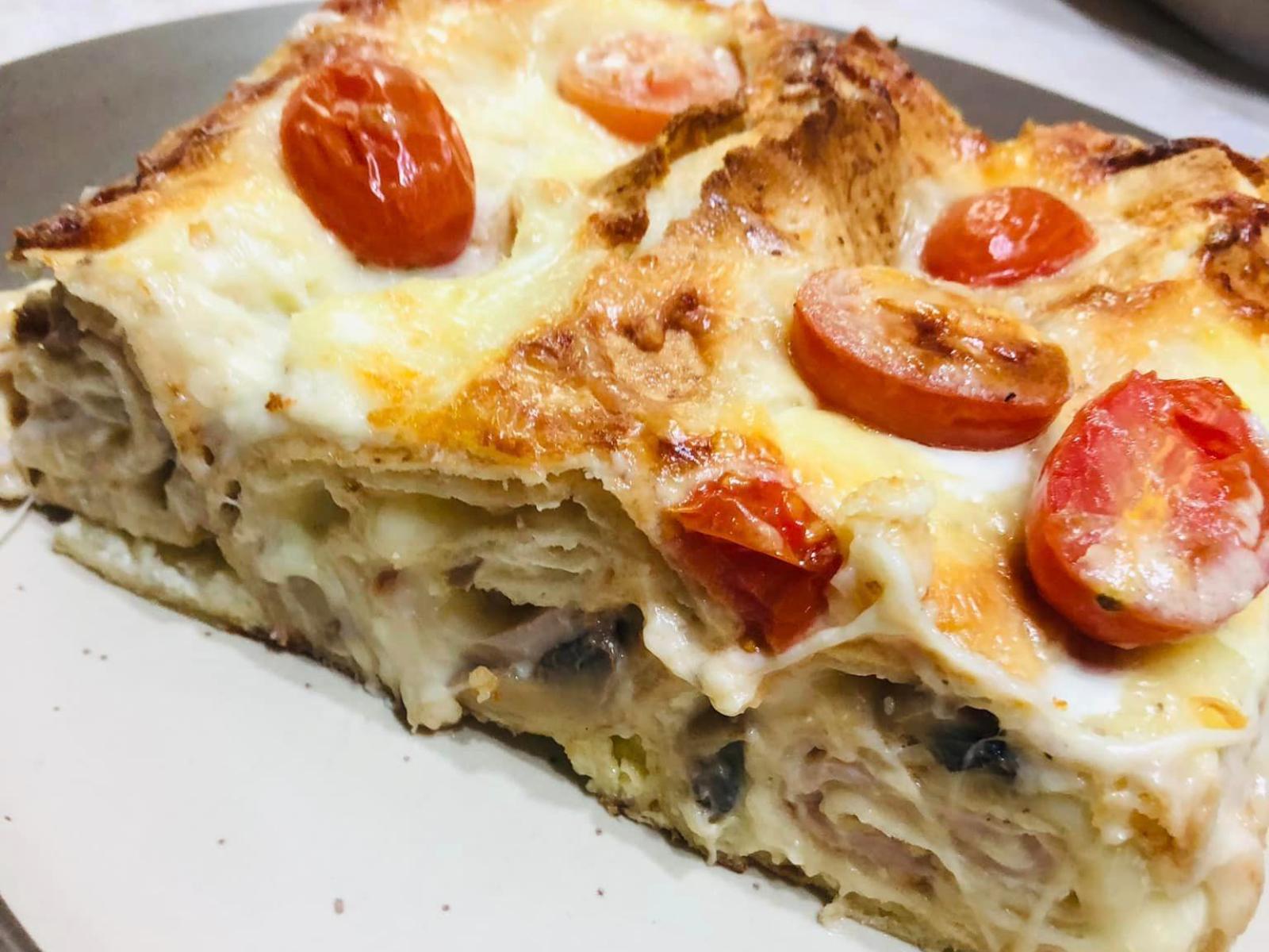 Σουφλέ με αραβικές πίτες