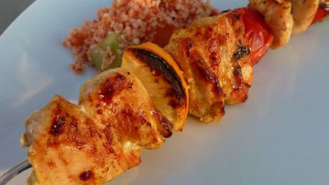 Σουβλάκι κοτόπουλο, μαριναρισμένο