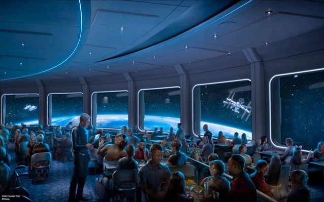 «Διαστημικό» εστιατόριο στο Disney World Epcot