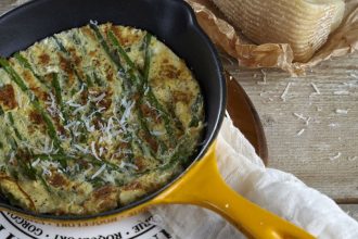 Super δυναμωτική και light ομελέτα με σπαράγγια