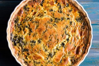 Νηστίσιμη σπανακόπιτα χωρίς φύλλο