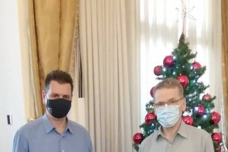 Στο Δημαρχείο Κοζάνης ο Πέτρος Ψωμάς