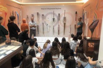 Κλείνει η Έκθεση Ολυμπιακής Λαμπαδηδρομίας του σπιράλ, στην «Οικία Παλαμά»