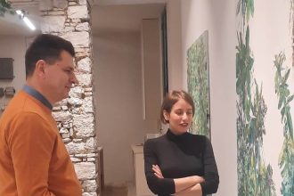 Ο Πέτρος Ψωμάς στον χώρο σύγχρονου πολιτισμού Tatiana Dimou