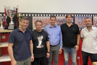 σπιράλ: Συνάντηση Πέτρου Ψωμά με τη διοίκηση της Παναχαΐκής