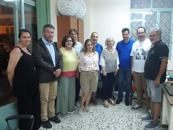 Επίσκεψη αντιπροσωπείας του σπιράλ στο Ακταίο