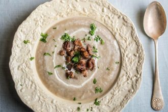 Σούπα βελουτέ με κάστανα