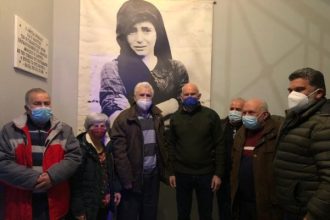 Ο Γιώργος Παπανδρέου στο Δίστομο