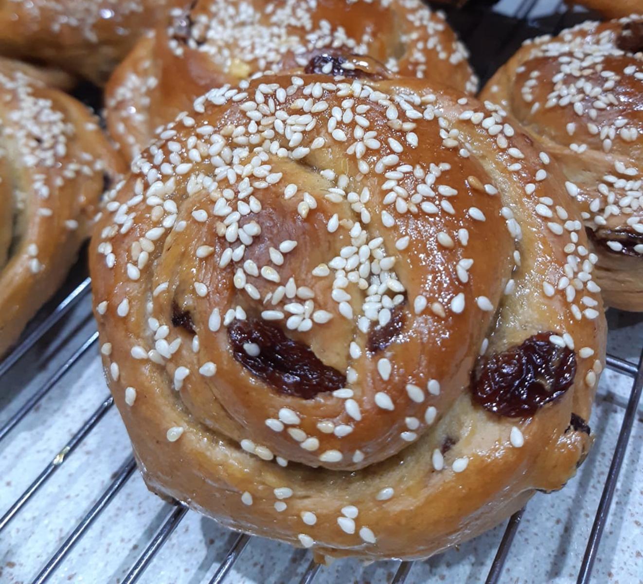 Σταφιδόψωμα για την Νηστεία των Χριστουγέννων