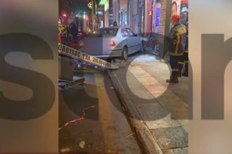 Πανικός: Οδηγός έπεσε σε στάση λεωφορείου και τραυμάτισε 55χρονη γυναίκα