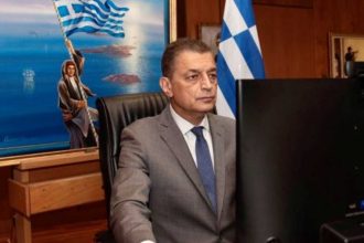 Ο Αλκιβιάδης Στεφανής σύμβουλος της κυβέρνησης επί θεμάτων ακριτικών περιοχών και Αγίου Όρους