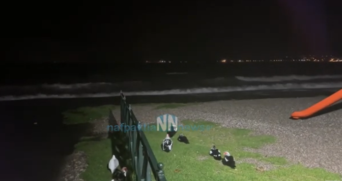 Ναύπακτος: Θυελλώδεις άνεμοι και βροχή – ΒΙΝΤΕΟ